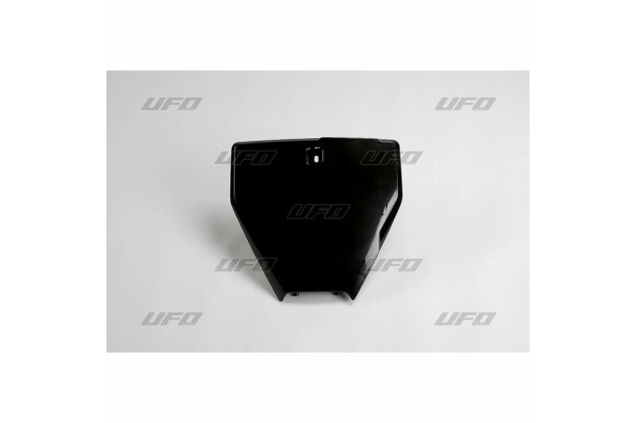 Plaque numéro frontale UFO noir Husqvarna FC