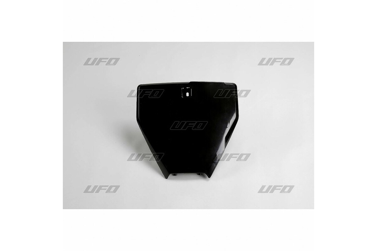 Plaque numéro frontale UFO noir Husqvarna FC
