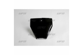 Plaque numéro frontale UFO noir Husqvarna FC