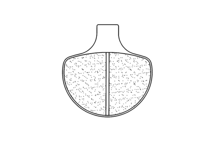 Plaquettes de frein CL BRAKES route métal fritté - 2699A3+