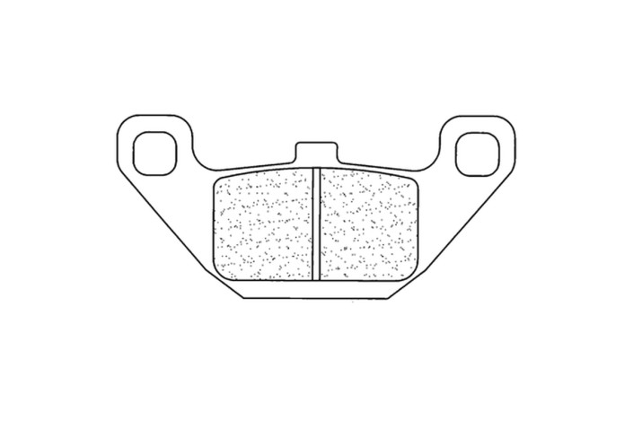 Plaquettes de frein CL BRAKES route métal fritté - 2285A3+