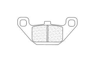 Plaquettes de frein CL BRAKES route métal fritté - 2285A3+