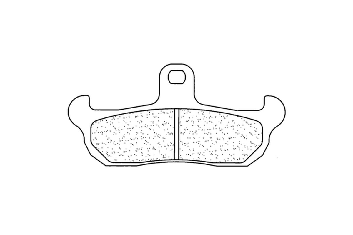 Plaquettes de frein CL BRAKES Off-Road métal fritté - 2400EN10