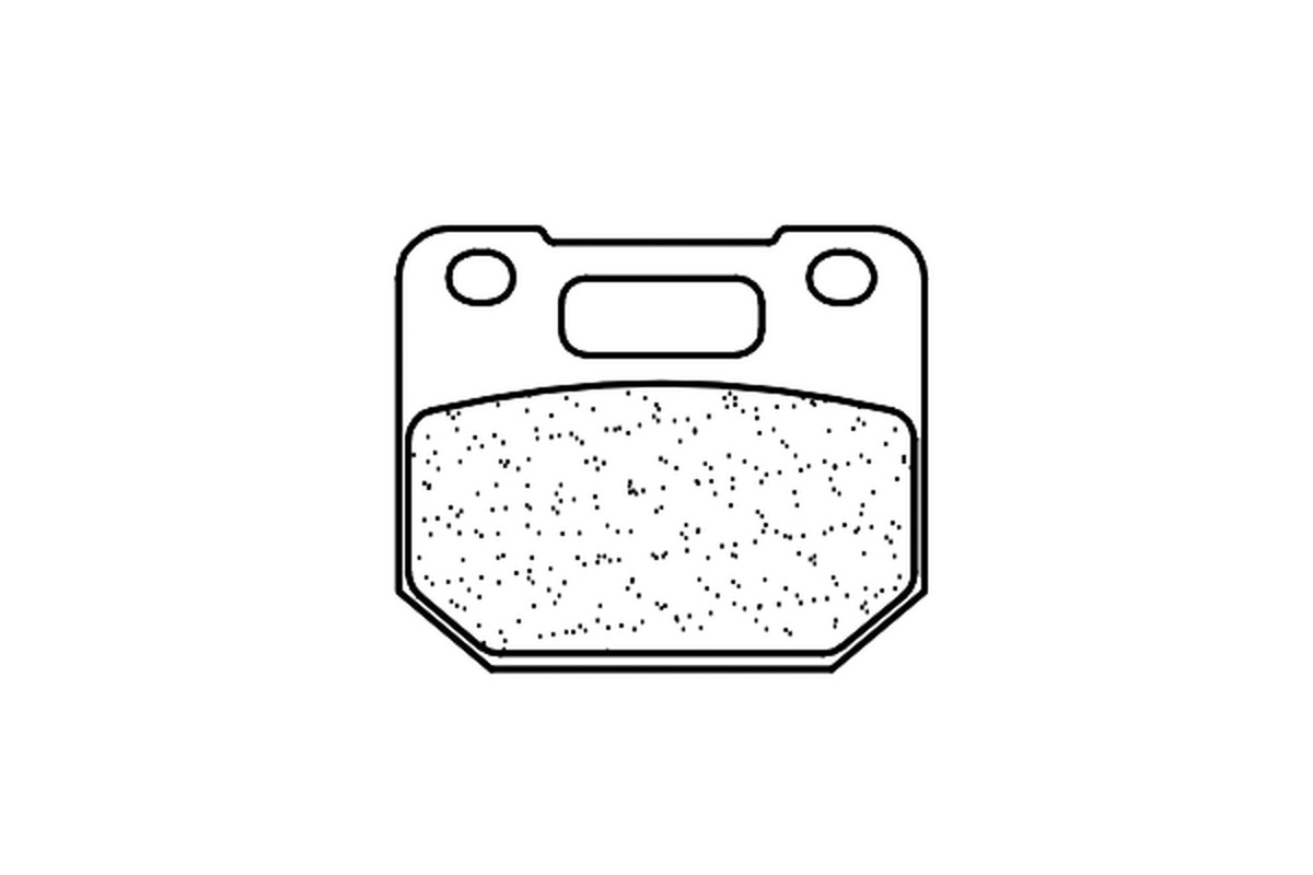 Plaquettes de frein CL BRAKES Off-Road métal fritté - 1243MX10