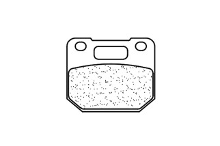 Plaquettes de frein CL BRAKES Off-Road métal fritté - 1243MX10