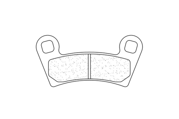 Plaquettes de frein CL BRAKES Quad métal fritté - 1220ATV1