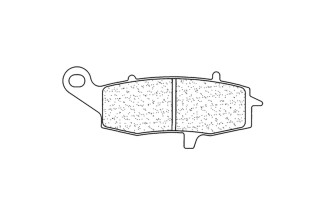 Plaquettes de frein CL BRAKES Racing métal fritté - 2383C60