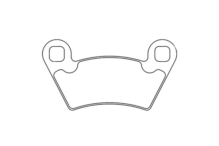 Plaquettes de frein CL BRAKES Quad métal fritté - 1230ATV1