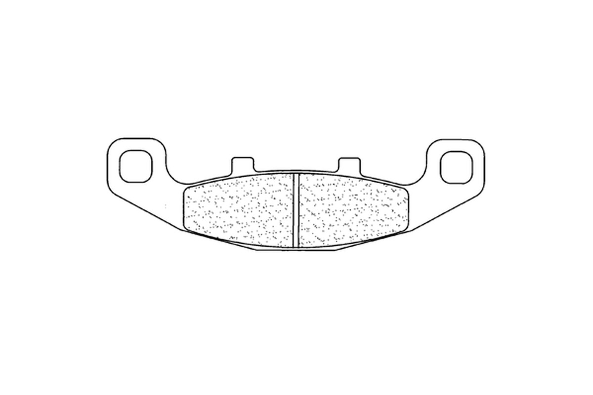 Plaquettes de frein CL BRAKES route métal fritté - 2304S4