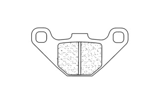 Plaquettes de frein CL BRAKES Off-Road métal fritté - 2469MX10