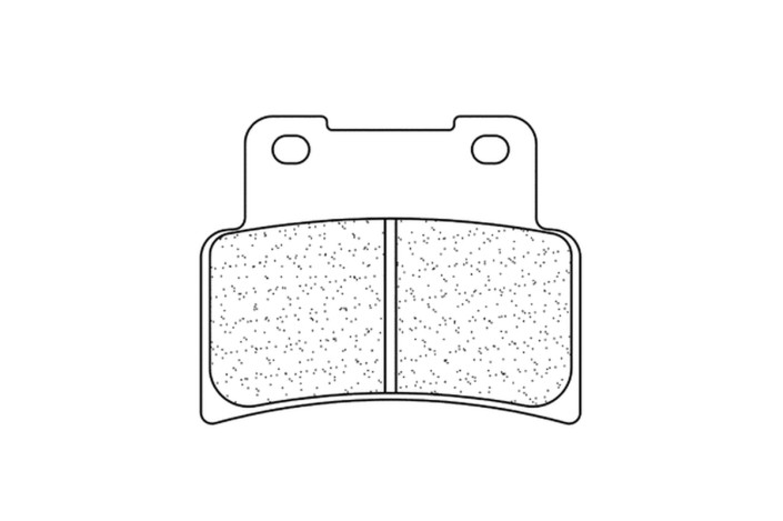 Plaquettes de frein CL BRAKES route métal fritté - 1187A3+