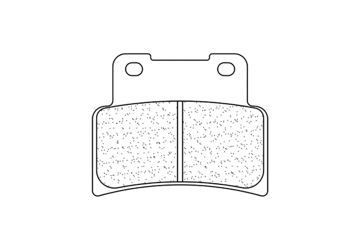 Plaquettes de frein CL BRAKES route métal fritté - 1187A3+