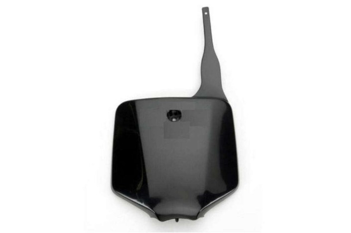 Plaque numéro frontale UFO noir Kawasaki KX85