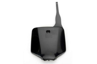 Plaque numéro frontale UFO noir Kawasaki KX85