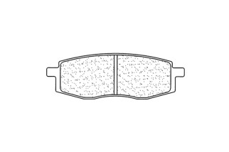 Plaquettes de frein CL BRAKES Off-Road métal fritté - 2792MX10