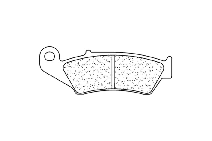 Plaquettes de frein CL BRAKES route métal fritté - 2300A3+