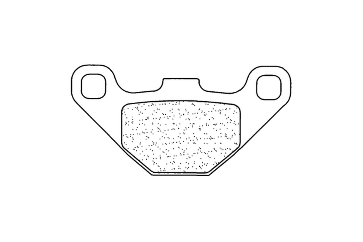 Plaquettes de frein CL BRAKES Scooter métal fritté - 3012SC Plaquettes de frein CL BRAKES Scooter métal fritté - 3012SC