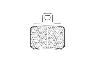 Plaquettes de frein CL BRAKES Quad métal fritté - 2827ATV1