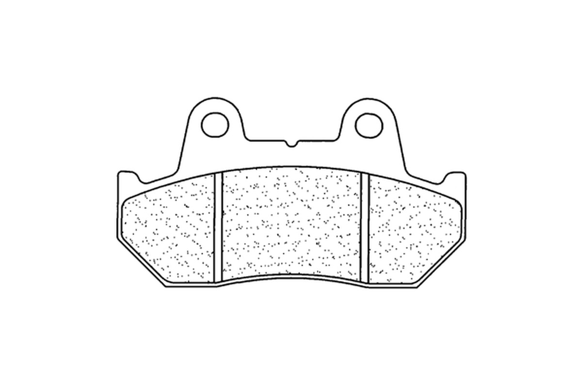 Plaquettes de frein CL BRAKES route métal fritté - 2382S4