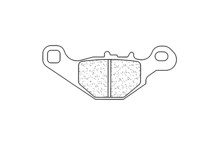 Plaquettes de frein CL BRAKES Off-Road métal fritté - 2914MX10