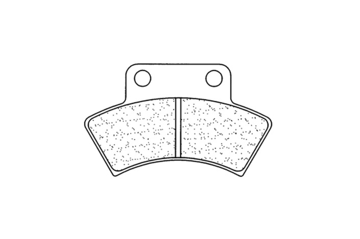 Plaquettes de frein CL BRAKES Quad métal fritté - 2924ATV1