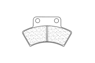 Plaquettes de frein CL BRAKES Quad métal fritté - 2924ATV1