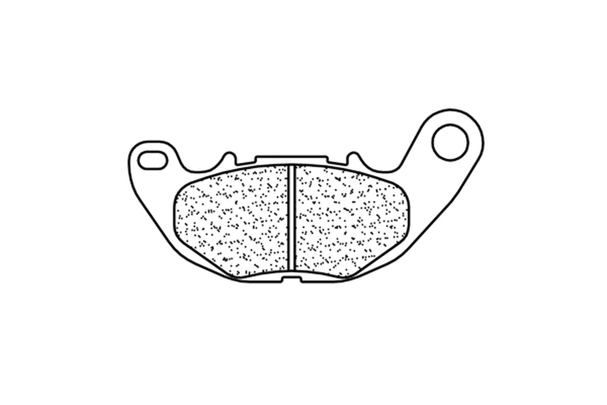 Plaquettes de frein CL BRAKES route métal fritté - 1240XBK5