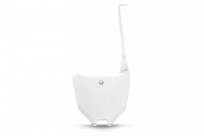 Plaque numéro frontale UFO blanc Honda CRF 450 R