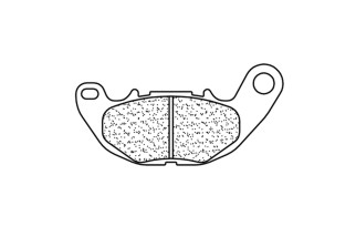 Plaquettes de frein CL BRAKES route métal fritté - 1240XBK5