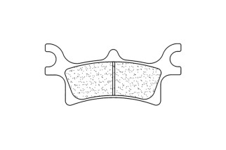 Plaquettes de frein CL BRAKES Quad métal fritté - 1165ATV1
