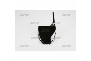 Plaque numéro frontale UFO noir Yamaha YZ125/250