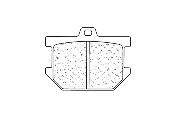 Plaquettes de frein CL BRAKES route métal fritté - 2847A3+