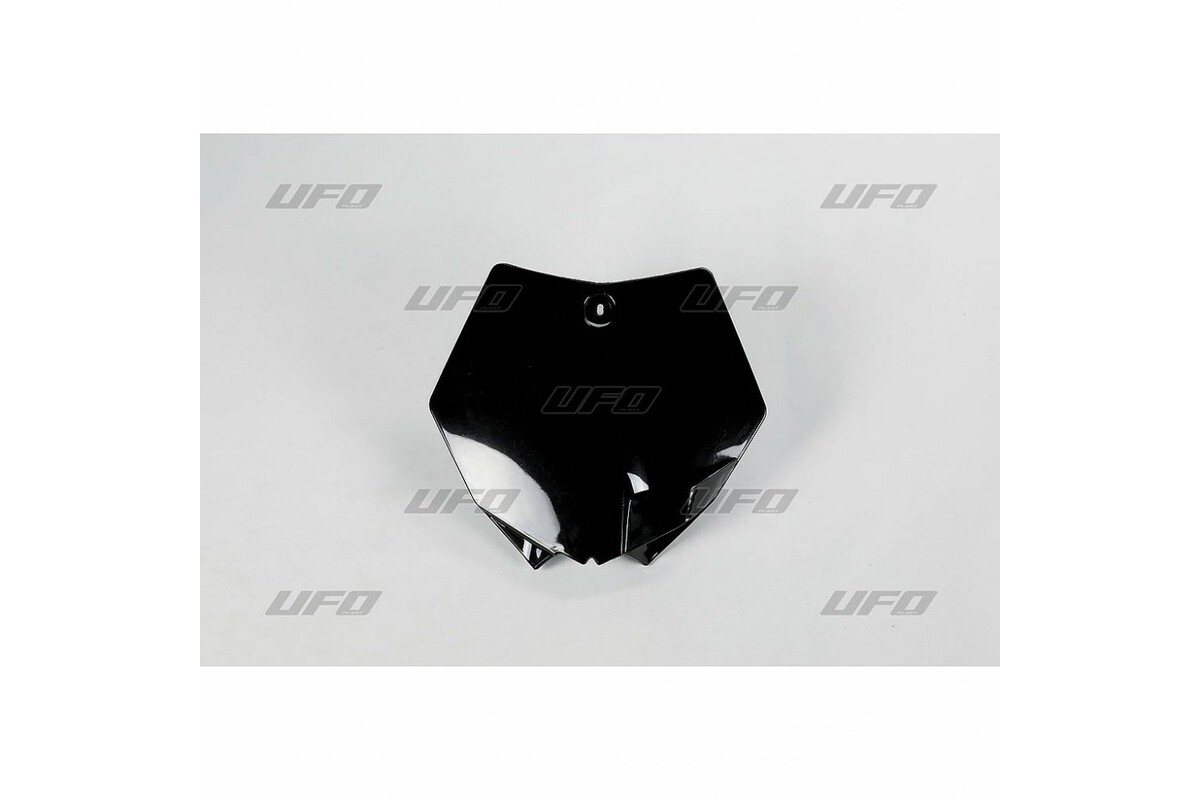 Plaque numéro frontale UFO noir KTM SX85