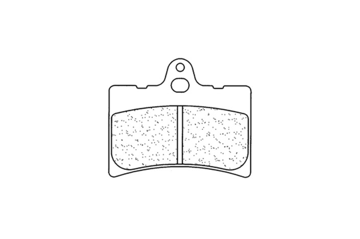 Plaquettes de frein CL BRAKES Off-Road métal fritté - 2601MX10