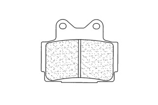 Plaquettes de frein CL BRAKES Route métal fritté - 2301RX3