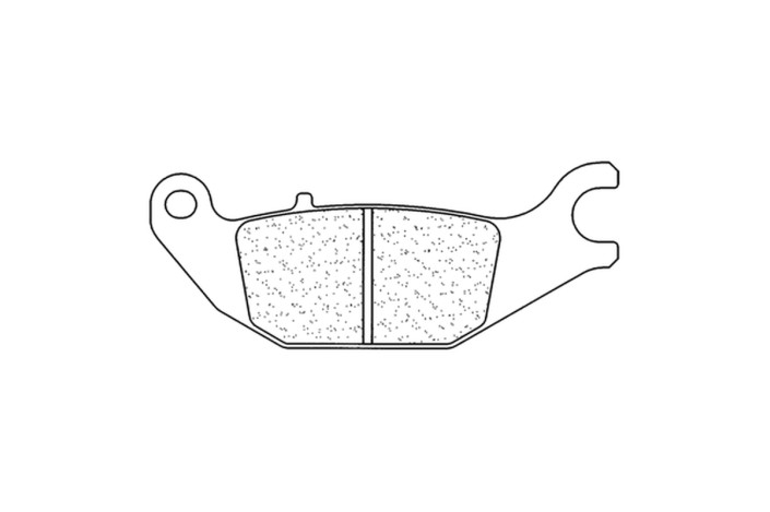 Plaquettes de frein CL BRAKES route métal fritté - 1067S4