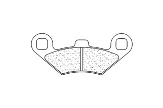 Plaquettes de frein CL BRAKES Quad métal fritté - 2927ATV1