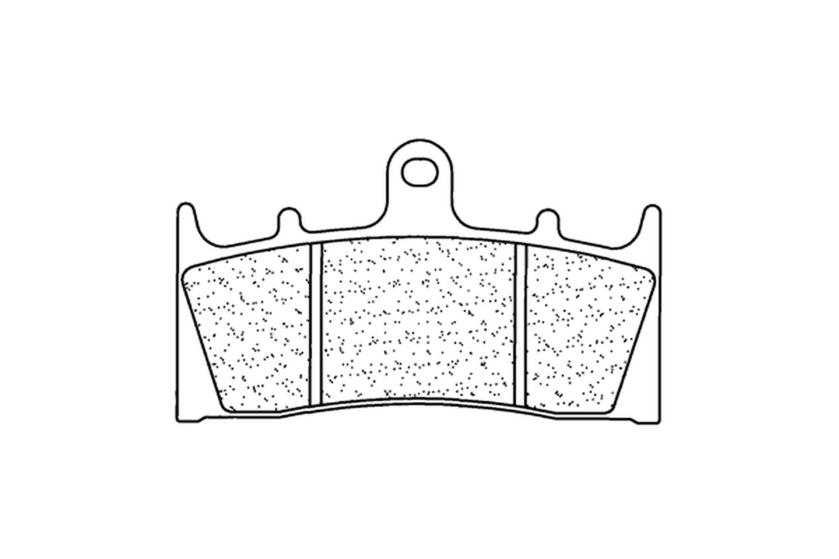 Plaquettes de frein CL BRAKES route métal fritté - 2255A3+