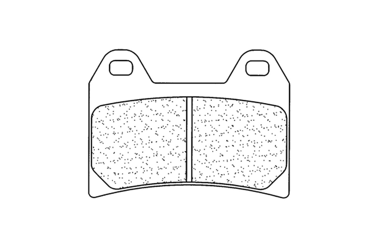 Plaquettes de frein CL BRAKES route métal fritté - 2539XBK5