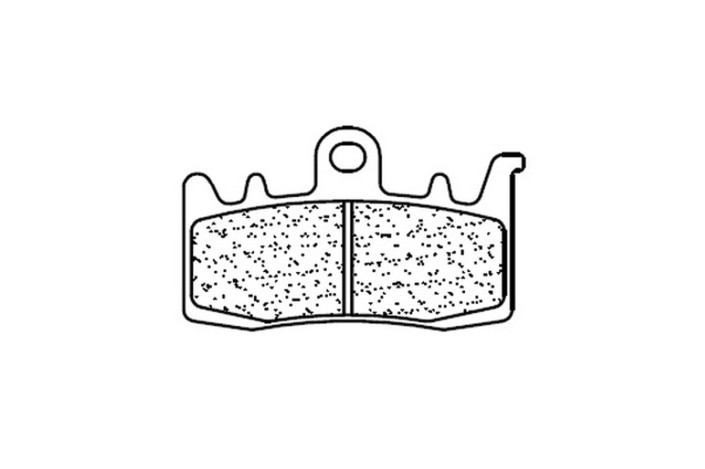 Plaquettes de frein CL BRAKES route métal fritté - 1232A3+