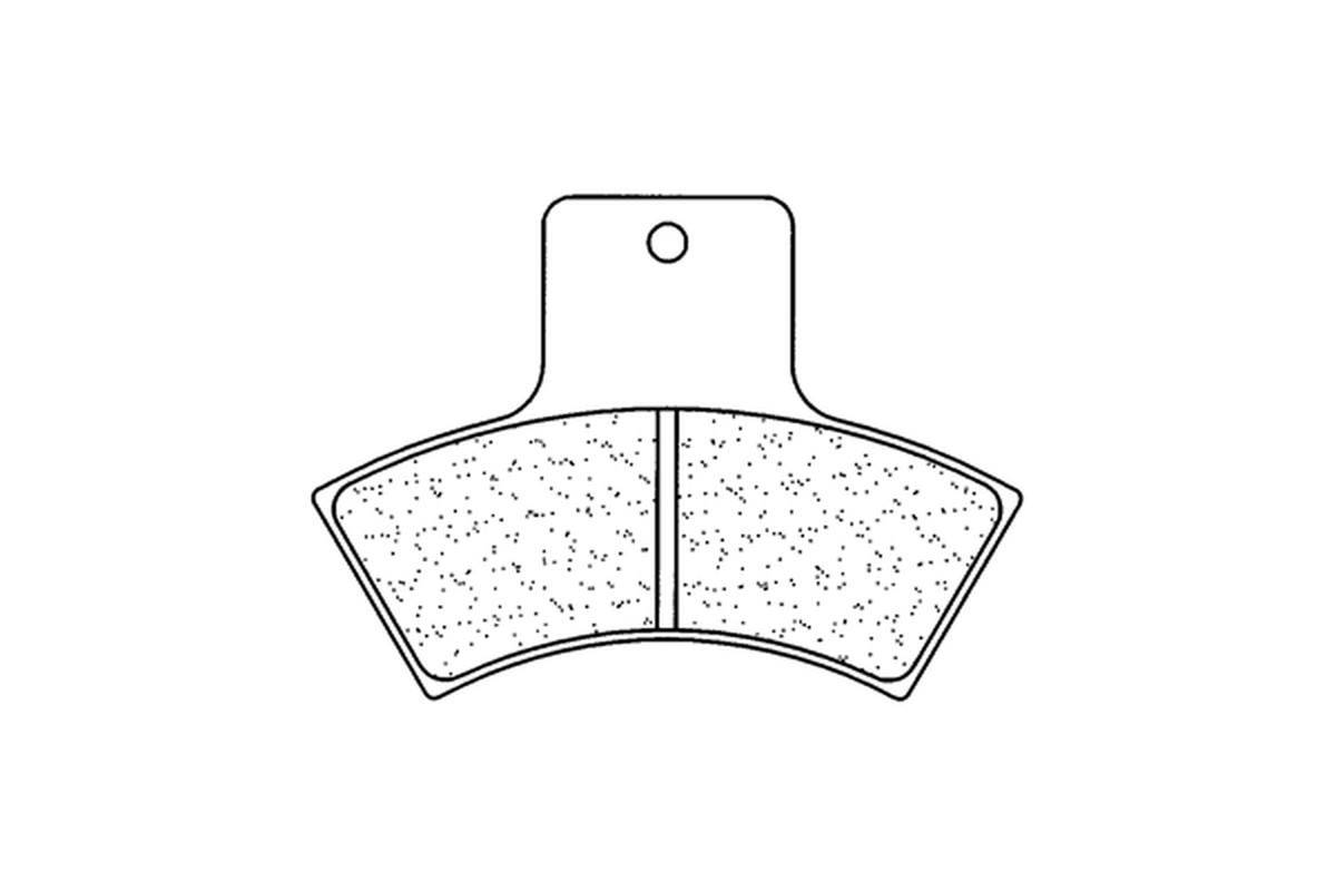 Plaquettes de frein CL BRAKES Quad métal fritté - 2925ATV1
