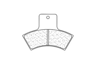 Plaquettes de frein CL BRAKES Quad métal fritté - 2925ATV1