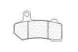 Plaquettes de frein CL BRAKES route métal fritté - 1172A3+