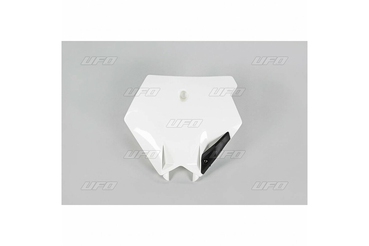 Plaque numéro frontale UFO noir KTM