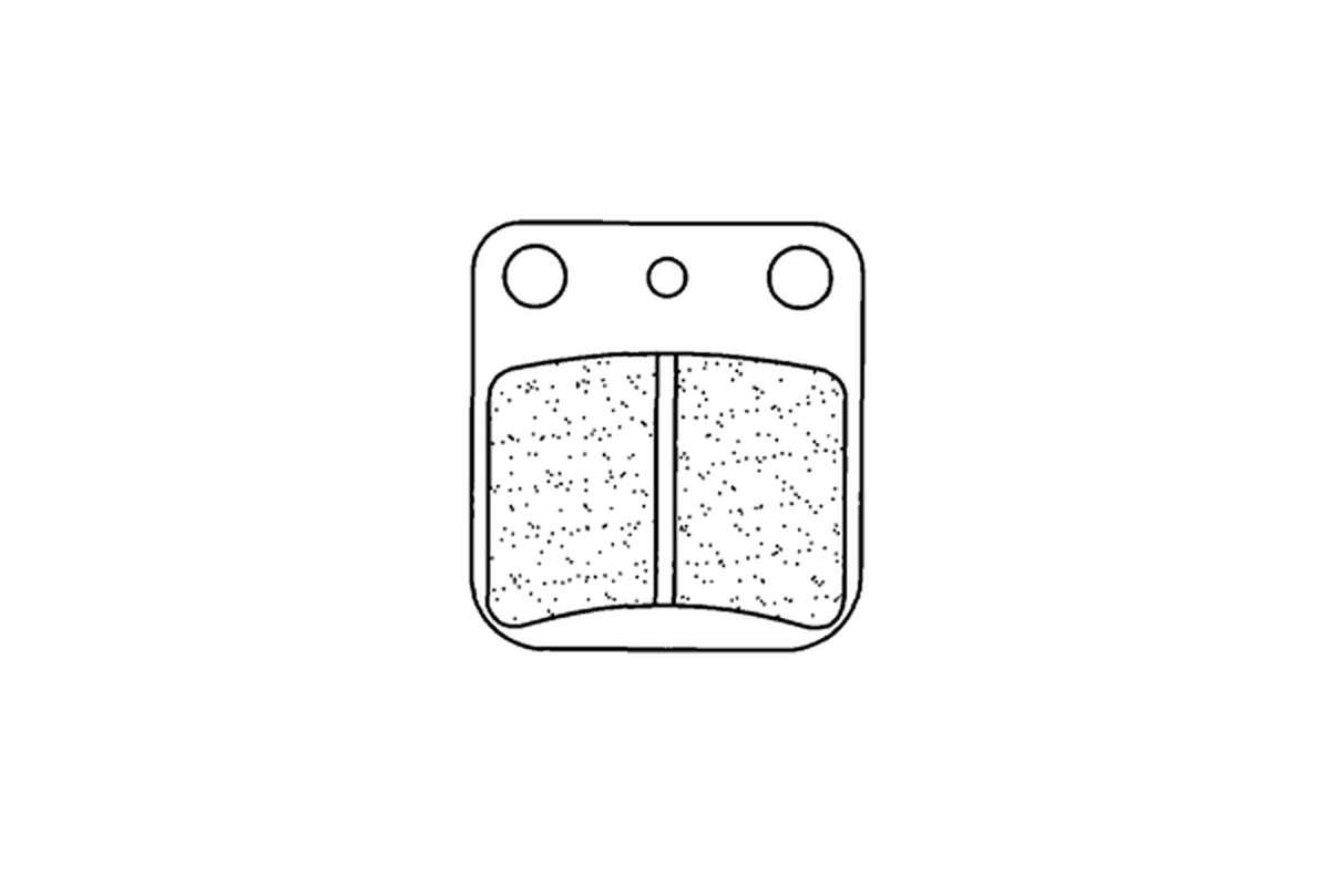 Plaquettes de frein CL BRAKES Quad métal fritté - 2408ATV1