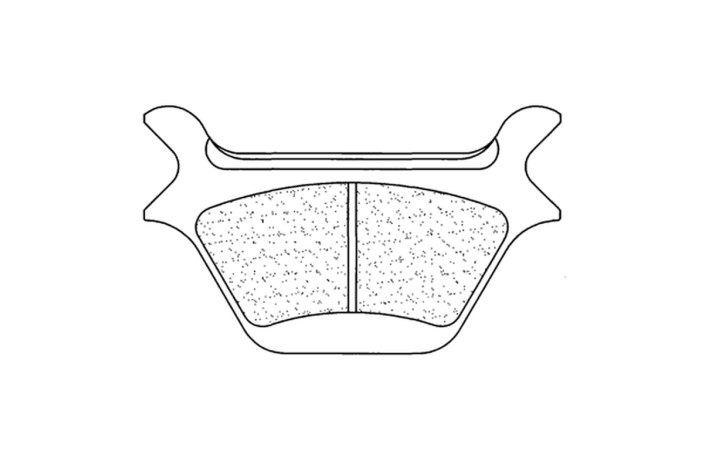 Plaquettes de frein CL BRAKES Route métal fritté - 2370RX3