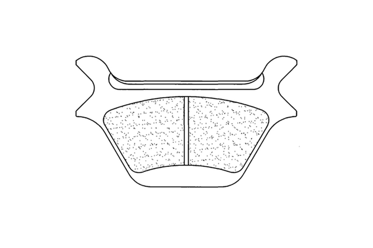 Plaquettes de frein CL BRAKES Route métal fritté - 2370RX3