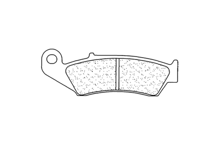 Plaquettes de frein CL BRAKES Off-Road métal fritté - 2302MX10