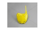 Plaque numéro frontale UFO jaune Suzuki RM85