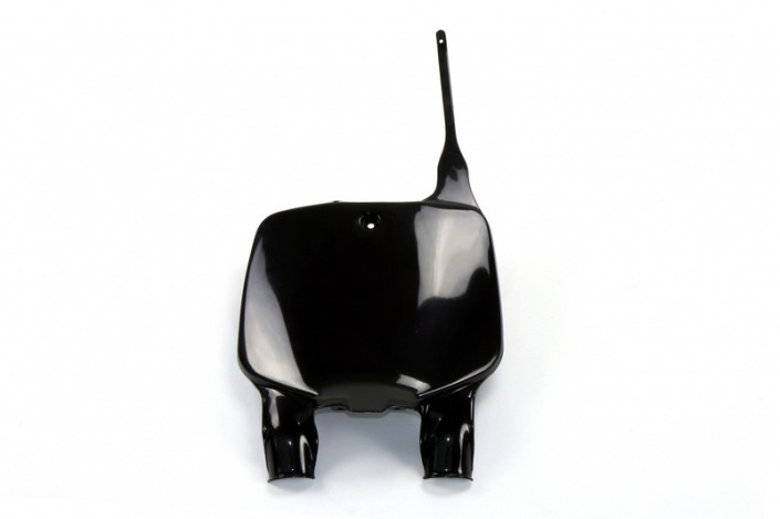 Plaque numéro frontale UFO noir Kawasaki KX125/250